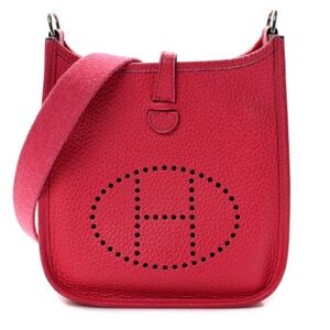 Red Designer Shoulder Bag